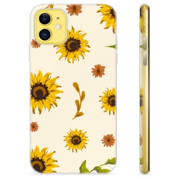 Husă TPU - iPhone 11 - Floarea Soarelui