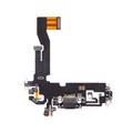 Bandă Flex Conector Încărcare iPhone 12/12 Pro - Negru