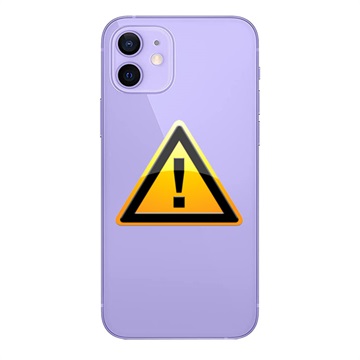 Reparație Capac Baterie iPhone 12 - inclusiv ramă - Violet