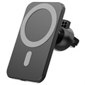 Încărcător Wireless Magnetic / Suport Auto Grilaj Ventilație iPhone 12/13/14/15/16 - SZDJ N16 - 15W