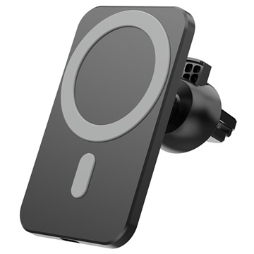 MTP Încărcător Wireless Magnetic / Suport Auto Grilaj Ventilație iPhone 12/13 - SZDJ N16 - 15W