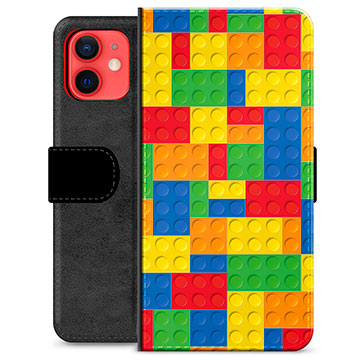 Husă Portofel Premium - iPhone 12 mini - Blocuri