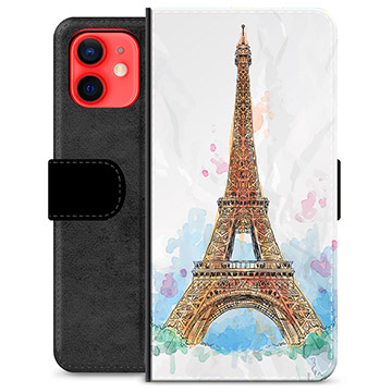 Husă Portofel Premium - iPhone 12 mini - Paris