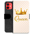 Husă Portofel Premium - iPhone 12 mini - Regină