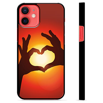 Capac Protecție - iPhone 12 mini - Silueta Inimii