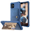 Husă TPU iPhone 12 mini - Cu Slot Card - Albastru