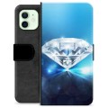 Husă Portofel Premium - iPhone 12 - Diamant
