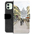 Husă Portofel Premium - iPhone 12 - Strada Italiei