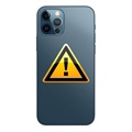 Reparație Capac Baterie iPhone 12 Pro - inclusiv ramă - Albastru