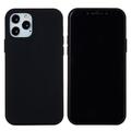 Husă Silicon Lichid iPhone 12 Pro Max - Negru