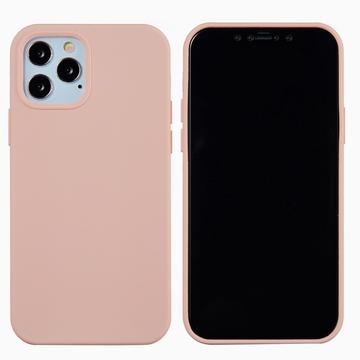 Husă Silicon Lichid iPhone 12 Pro Max - Roz