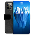 Husă Portofel Premium - iPhone 12 Pro Max - Iceberg