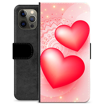 Husă Portofel Premium - iPhone 12 Pro Max - Dragoste
