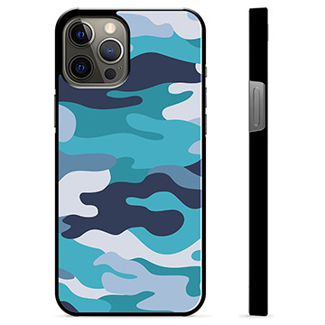 Capac Protecție - iPhone 12 Pro Max - Camuflaj Albastru