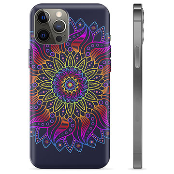 Husă TPU - iPhone 12 Pro Max - Mandala Colorată