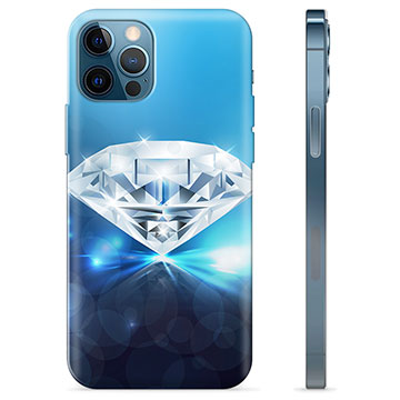 Husă TPU - iPhone 12 Pro - Diamant