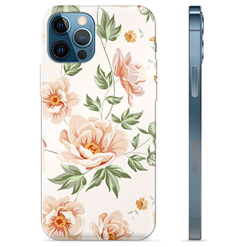 Husă TPU - iPhone 12 Pro - Floral