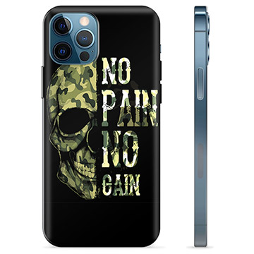 Husă TPU - iPhone 12 Pro - No Pain, No Gain