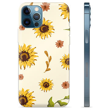 Husă TPU - iPhone 12 Pro - Floarea Soarelui