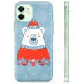 Husă TPU - iPhone 12 - Urs Polar Crăciun