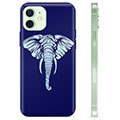 Husă TPU - iPhone 12 - Elefant
