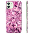 Husă TPU - iPhone 12 - Cristal Roz