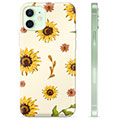Husă TPU - iPhone 12 - Floarea Soarelui