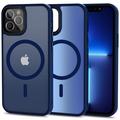 Husă Magmat Tech-Protect iPhone 12/12 Pro - Compatibilă MagSafe - Negru / Clar