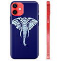 Husă TPU - iPhone 12 mini - Elefant