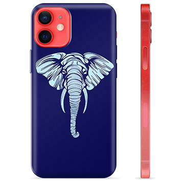 Husă TPU - iPhone 12 mini - Elefant