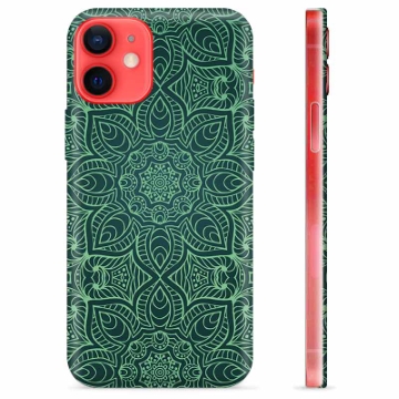 Husă TPU - iPhone 12 mini - Mandala Verde