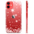 Husă TPU - iPhone 12 mini - Fulgi de Zăpadă