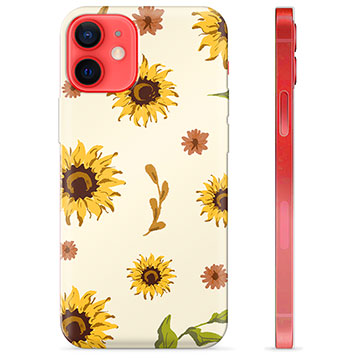 Husă TPU - iPhone 12 mini - Floarea Soarelui