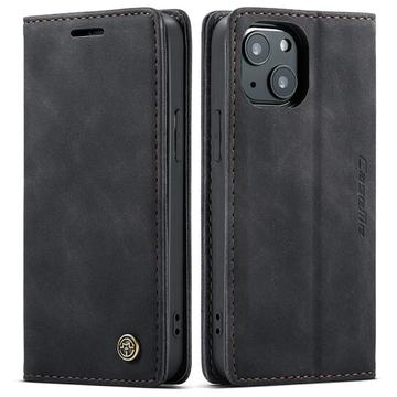 Husă Portofel iPhone 13 - Caseme 013 - Negru