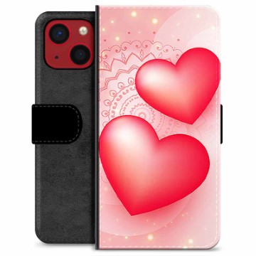 Husă Portofel Premium - iPhone 13 Mini - Dragoste