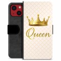 Husă Portofel Premium - iPhone 13 Mini - Regină