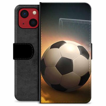 Husă Portofel Premium - iPhone 13 Mini - Fotbal