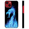 Capac Protecție - iPhone 13 Mini - Dragon din Foc Albastru