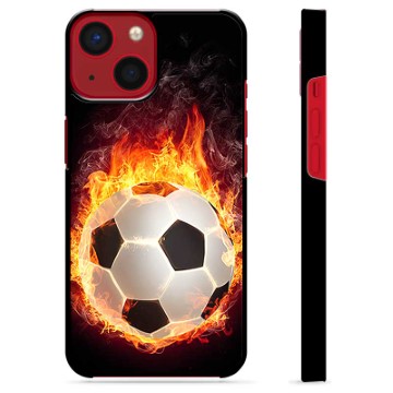 Capac Protecție - iPhone 13 Mini - Fotbal în Flăcări