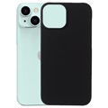 Husă Plastic Cauciucat iPhone 13 Mini - Negru
