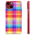 Husă TPU - iPhone 13 Mini - Cămașă de Flanelă