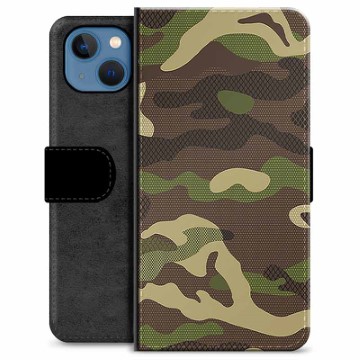 Husă Portofel Premium - iPhone 13 - Camo