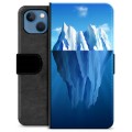 Husă Portofel Premium - iPhone 13 - Iceberg