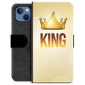 Husă Portofel Premium - iPhone 13 - Rege