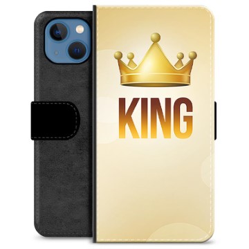Husă Portofel Premium - iPhone 13 - Rege