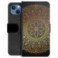 Husă Portofel Premium - iPhone 13 - Mandala