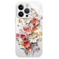 Husă Hibrid Buchet de Flori iPhone 13 Pro