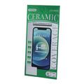 Geam Protecție Ecran Sticlă Temperată iPhone 13 Pro Max/14 Plus - Ceramic - Marginea Neagră
