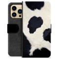 Husă Portofel Premium - iPhone 13 Pro Max - Piele de Vacă