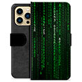Husă Portofel Premium - iPhone 13 Pro Max - Criptat